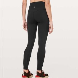 Lululemon Align Pants High Rise Full Length  28” Size 6 in Black